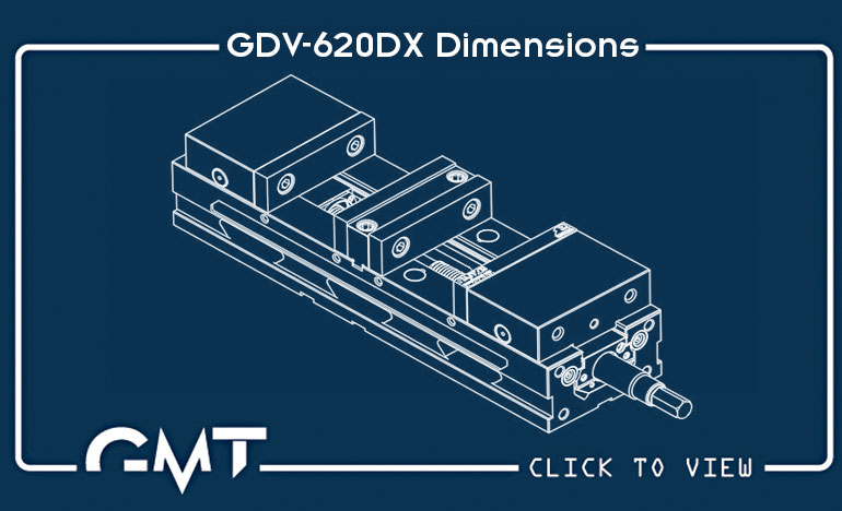 GDV-620 6 Inch Double Vise Blueprint