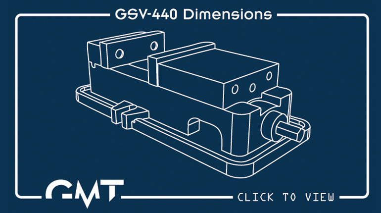 GSV-440 4 Inch Precision Vise Blueprint