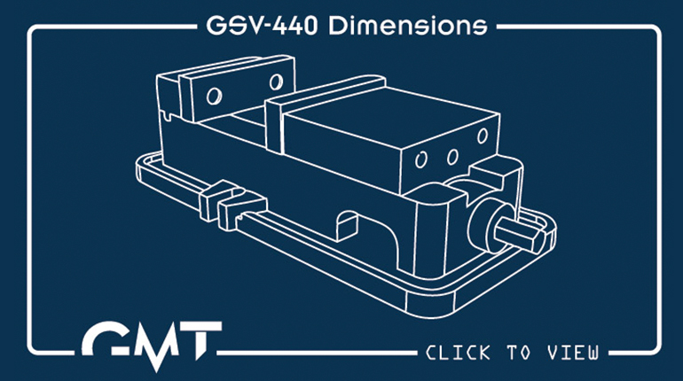 GSV-440 4 Inch Precision Vise Blueprint